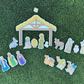Quiet Nativity Set (a Christmas bath toy!)