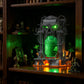 JMBricklayer 1144PCS Dark Portal LED Light Up Building Blocks Model Kit Gothic Skull Gate Fantasy Display for Adults Gamers Halloween Decor