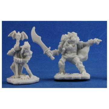 Reaper Rem77349 Bones Goblin Command Miniature - 2 Count