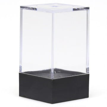 Plastic Display Box Figures  Black - Small