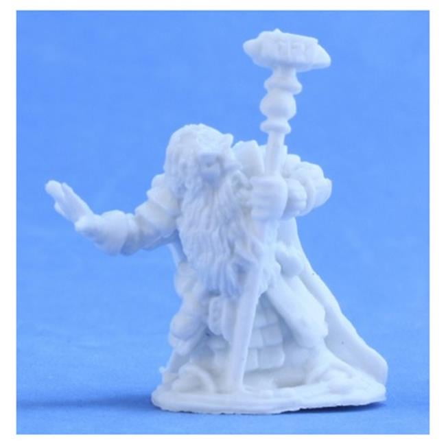 Reaper Rem77383 Dwarf Cleric Barden Barrelstrap Bones Miniature Figures