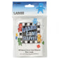 Arcane Tinmen Atm10402 Large Board Game Sleeves Bu  100 Count