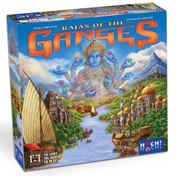 R & R Games Rajas Of The Ganges Strategy Board Game