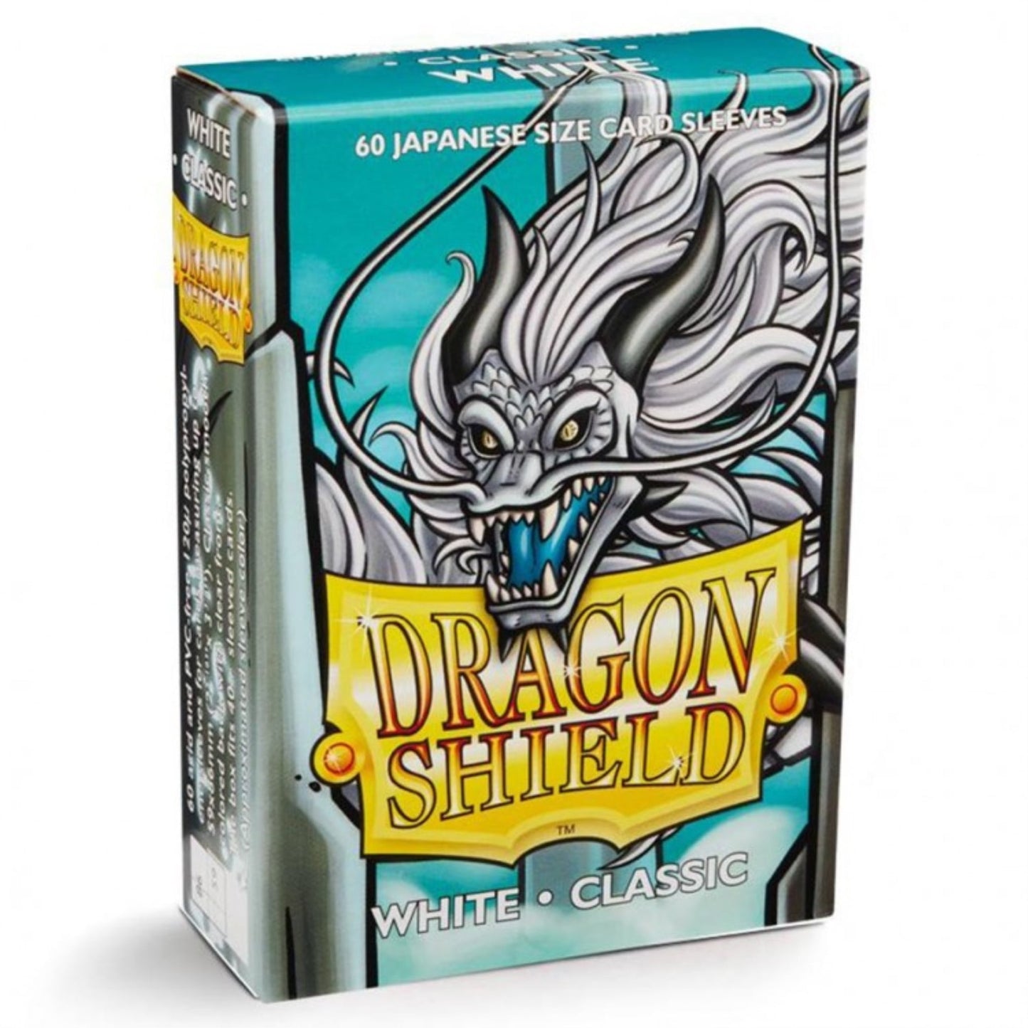 Arcane Tinmen Atm10605 59 X 86 Mm Dragon Shield Japanese Deck Protectors - White  60 Per Pack