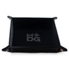 Metallic Dice Games Lic533 10 X 10 In  Velvet Folding Dice Tray  Black