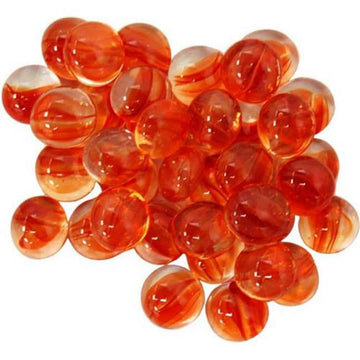 Chessex Manufacturing Chx01164 Glassstonestube - Red Catseye Gaming Stone - 40 Piece