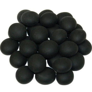 Glassstonestube - Black Opal Frosted&#44 Board Gaming Stone - 40 Piece