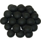 Chessex Manufacturing Chx01188 Glassstonestube - Black Opal Frosted  Board Gaming Stone - 40 Piece