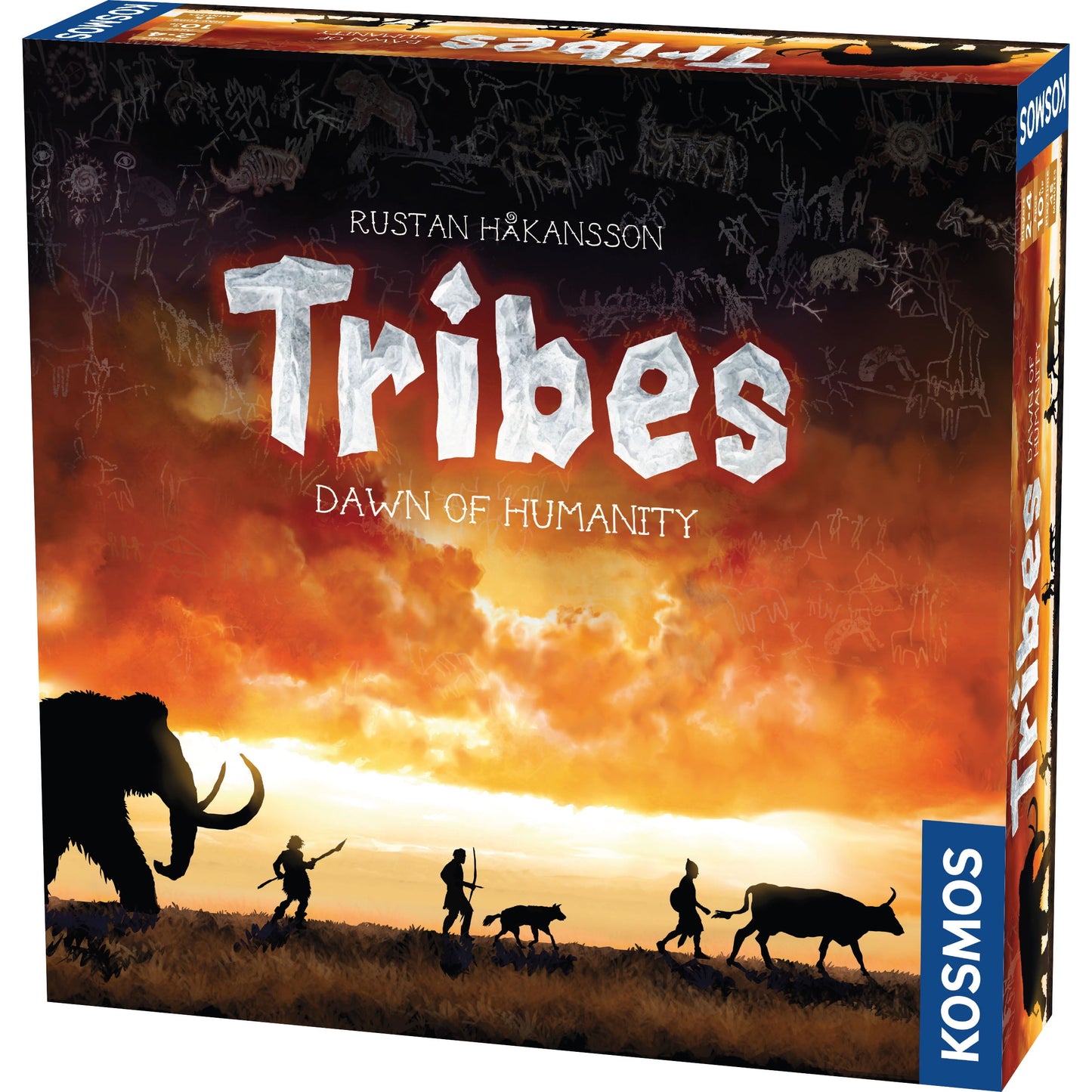 Thames & Kosmos Tribes: Dawn of Humanity Game for 2-4 Players, Ages 10+, Multi-colored, Model 691059, Paper Material