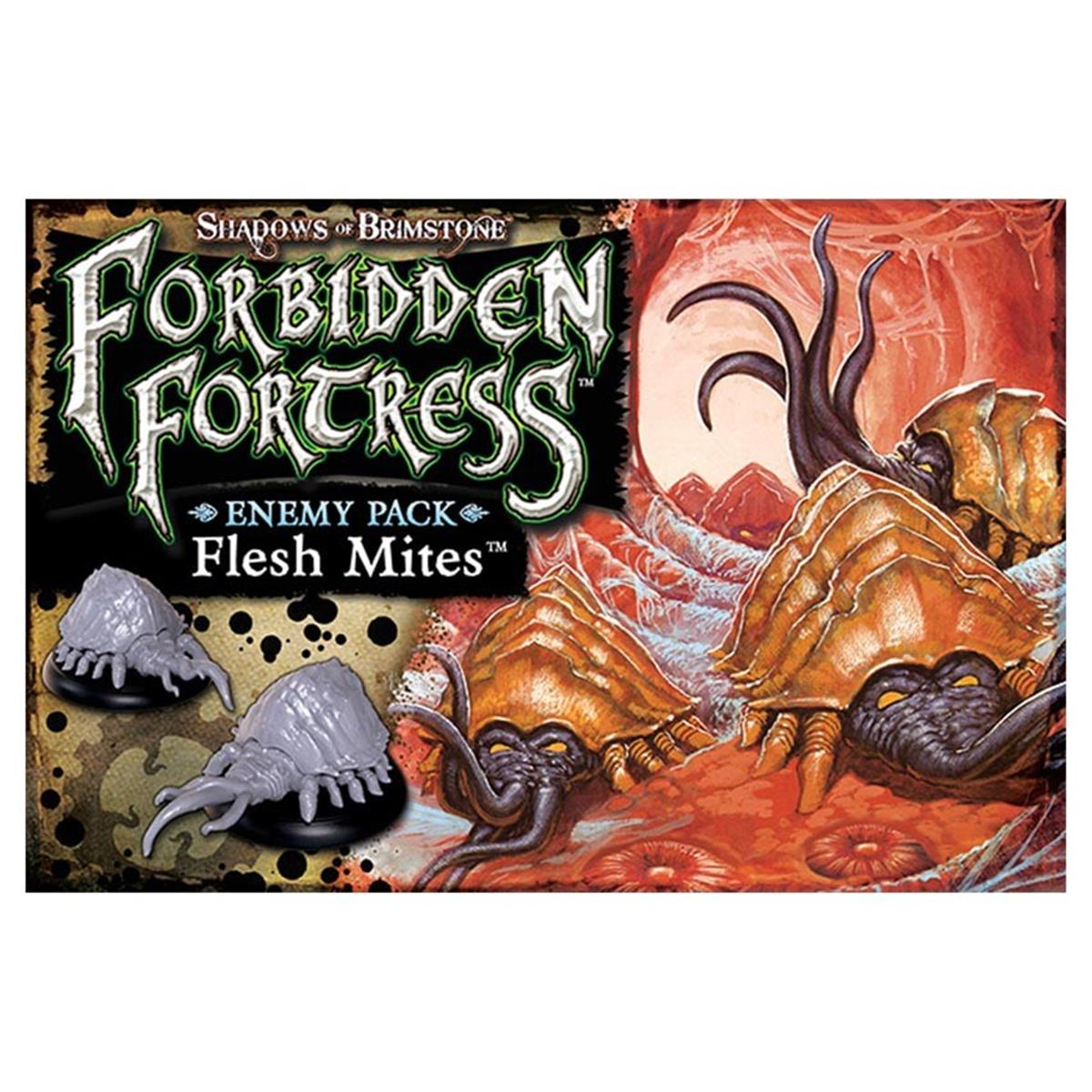 Flying Frog Productions Fyf07E15 Shadow Of Brimstone Flesh Mites Enemy Pack Board Game