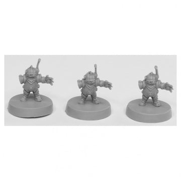 Bones Toolbots Miniatures Set  Black - Pack Of 3