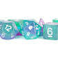 Metallic Dice games LIc712 Unicorn-Aurora Dice - 7 Piece