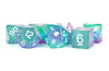 Metallic Dice games LIc712 Unicorn-Aurora Dice - 7 Piece
