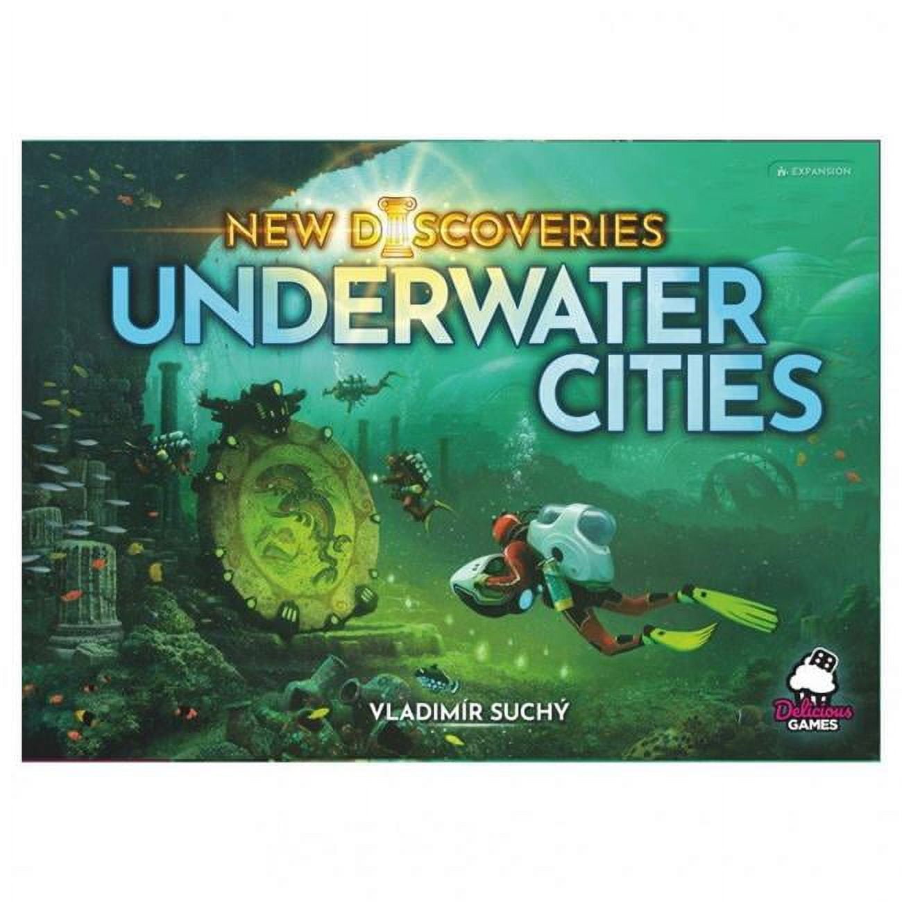 Rio Grande Games Underwater Cities: New Discoveries Expansion - Cardstock, Model RIO587