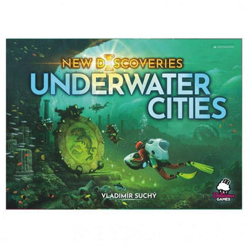 Rio Grande Games Underwater Cities: New Discoveries Expansion - Cardstock, Model RIO587