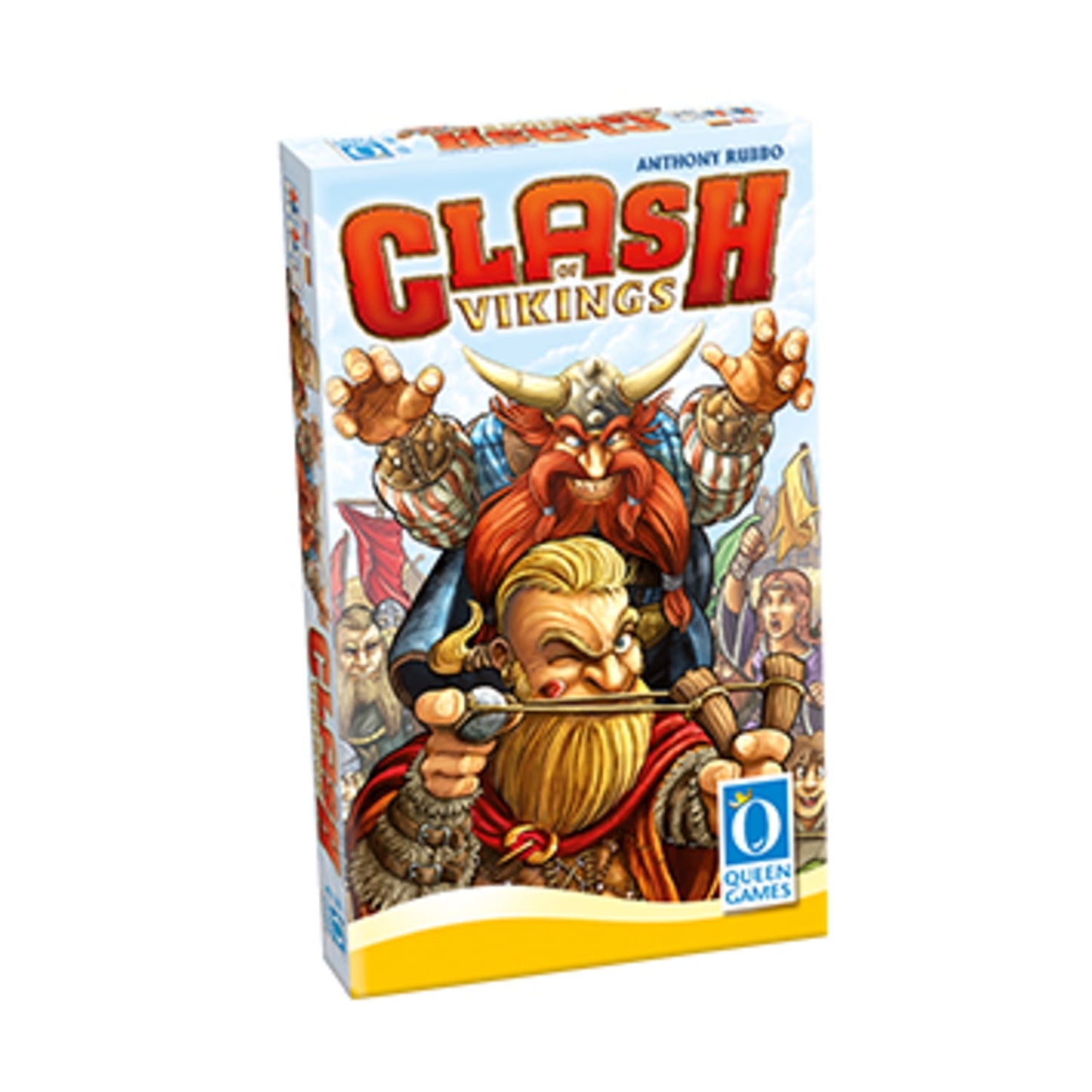 Queen Games Qng10491 Clash Of Vikings Board Game