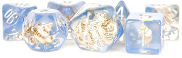 Metallic Dice Games Lic603 Sea Conch Dice - Set Of 7