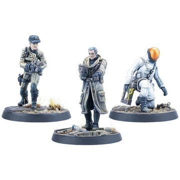 Modiphius Entertainment Muh051998 Fallout Wasteland Warfare - Enclave High Commandminiatures