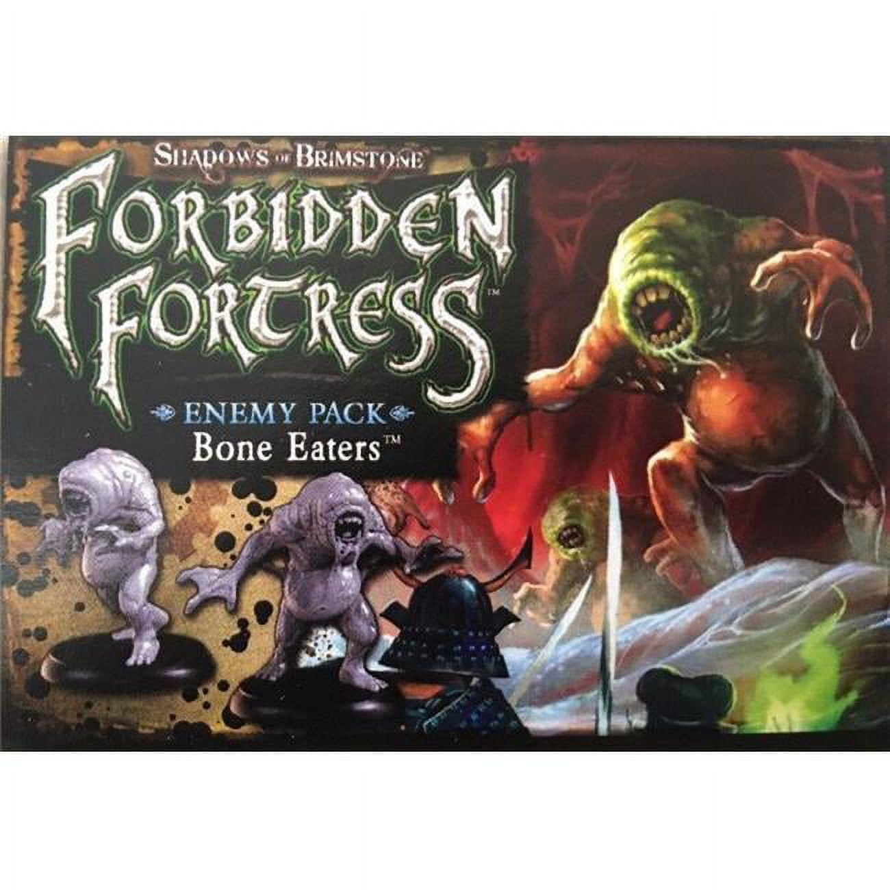 Flying Frog Productions FYF07E27 Shadows of Brimstone - Bone Eaters Enemy Pack Board game