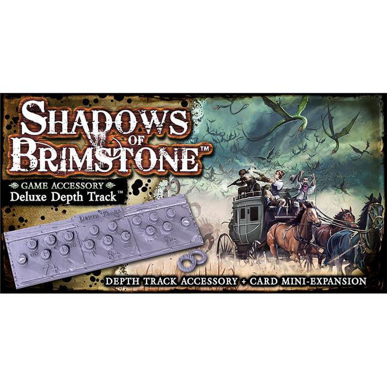 Shadows of Brimstone Deluxe Depth Track - Plastic Game Model 216000