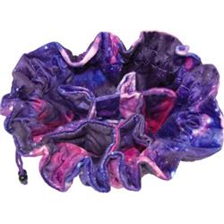 Metallic Dice Games Lic9102 Nebula Dice Bag With Pocket