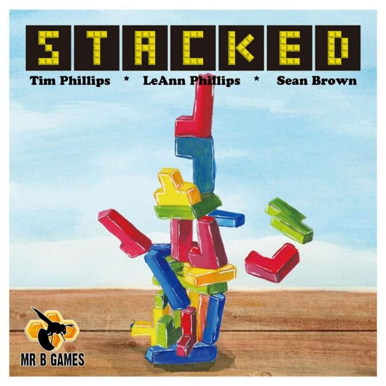 Board Game Rocking Stack Stacked Board Game – Toytooth