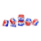 Sirius Dice SDZ000505 Star Spangled Banner  Set of 7