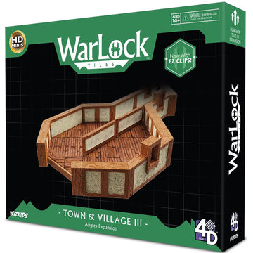 Wizkids Wzk16513 Warlock Tiles Town & Village Iii Angles Miniatures