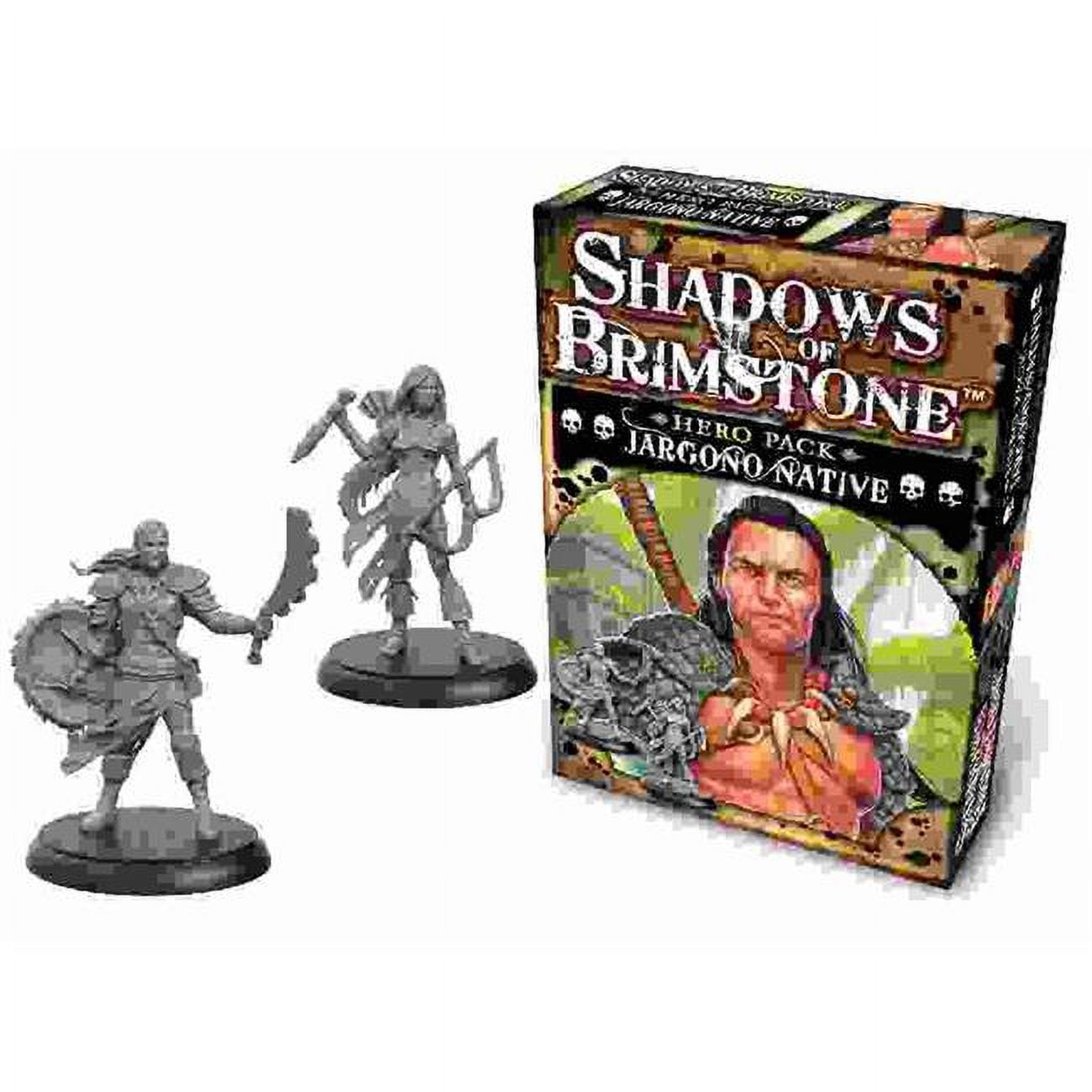 Flying Frog Productions Fyf07H09 Shadows Of Brimstone Hero Pack Jargono Native Board Game