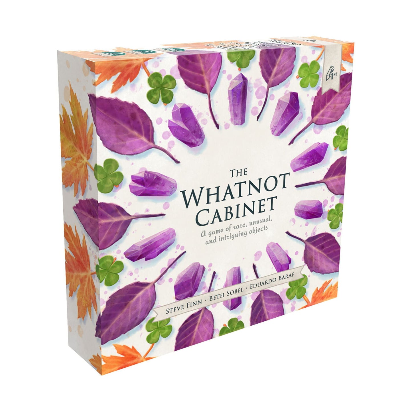 Pencil First Games Whatnot Cabinet Board Game – Nature-Themed Collecting Game for 1-4 Players, Cardboard, Multi, Model PFX1200