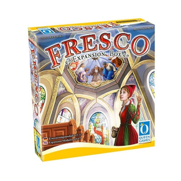 Queen Games Fresco Board Game Expansion Box (Expansions 12-17) - Brown - Paper