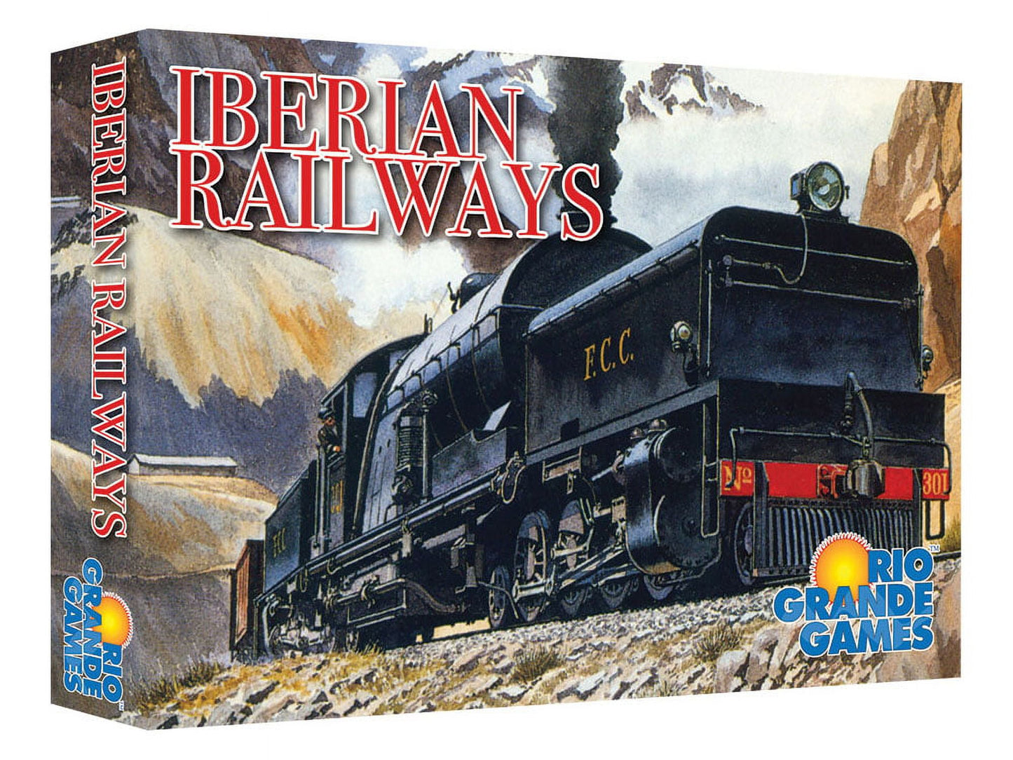 Rio Grande Games Rio602 Iberian Railways Board Game