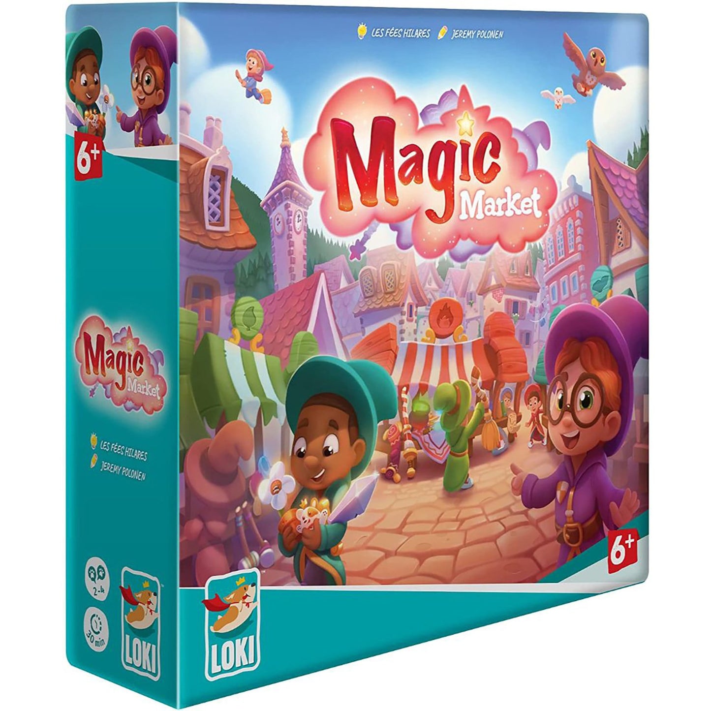 Iello Loki: Magic Market, Strategy Board Game, Immersive Gameplay For Children, Easy To Learn In Minutes, 2 To 4 Players, For Ages 6 And Up