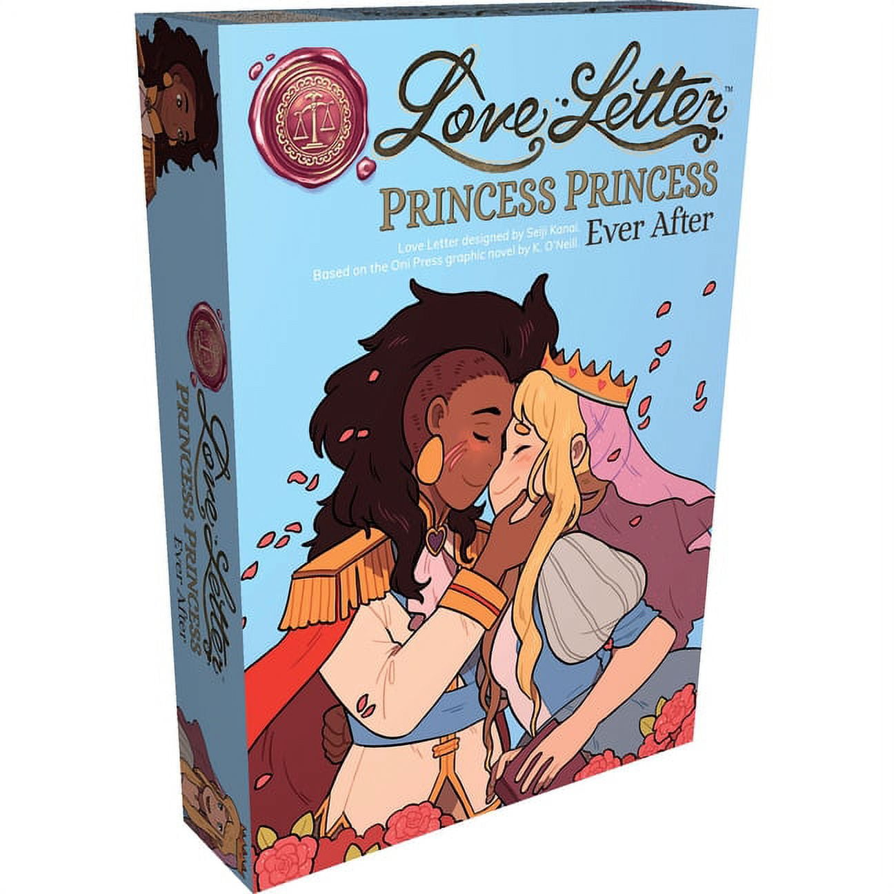 Renegade Game Studios Love Letter Card Game for 2-6 Players, Ages 10+, Multi-Color, Model RGS02250, 20 Minutes Playing Time
