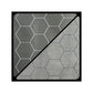 212 Main 1 In. Reversible Hexes Battlemat Board Game Black & Grey