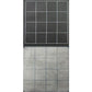 212 Main 1 In. Reversible Squares Megamat Board Game Black & Grey