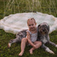 Green Gingham Splash Pad