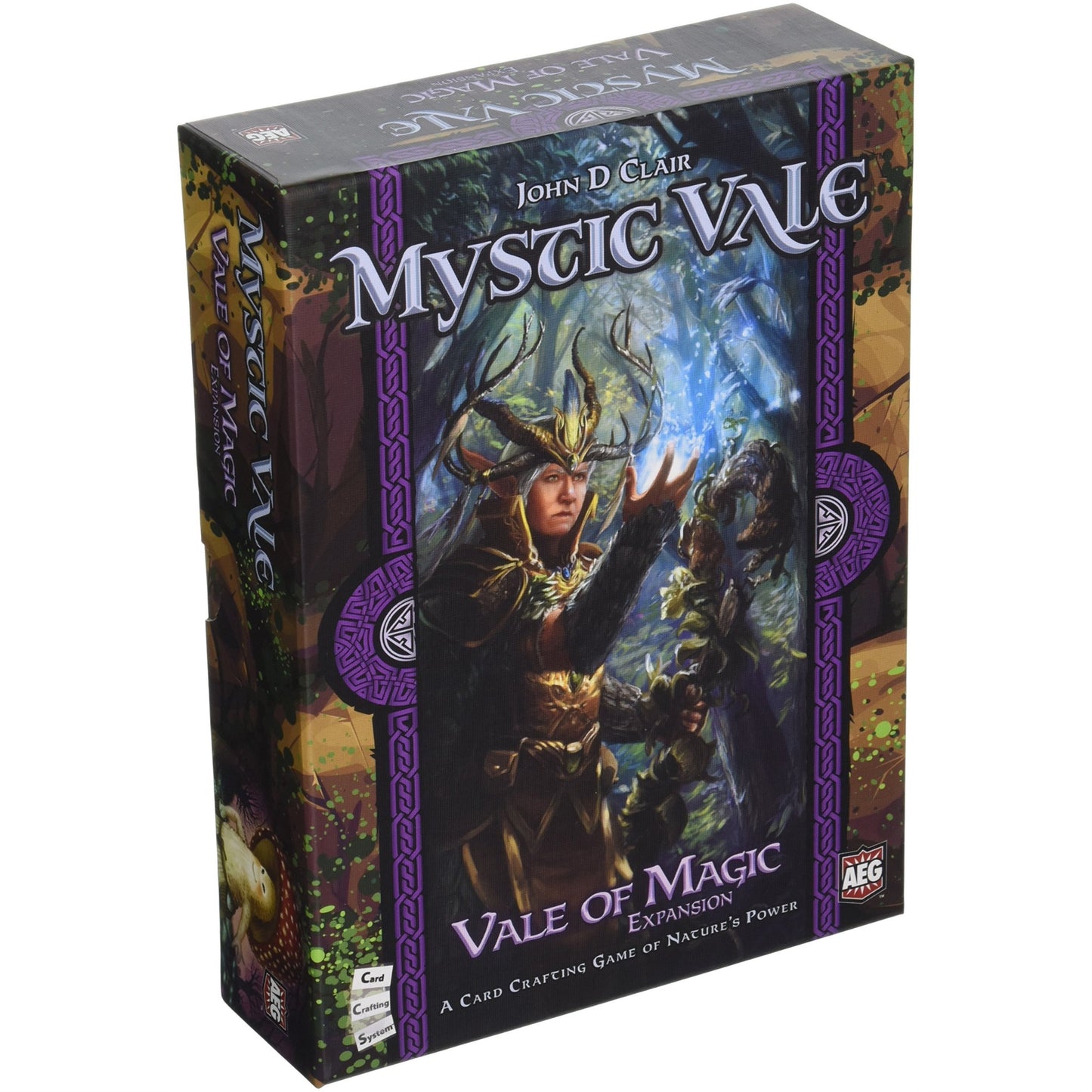 Mystic Vale Vale Of Magic Expansion - Aeg, Card Game, Card-Crafting, Protect Nature With Magic Power, Unique Clear Cards, 2 To 4 Players, 45 Minute Playtime, Ages 14 And Up