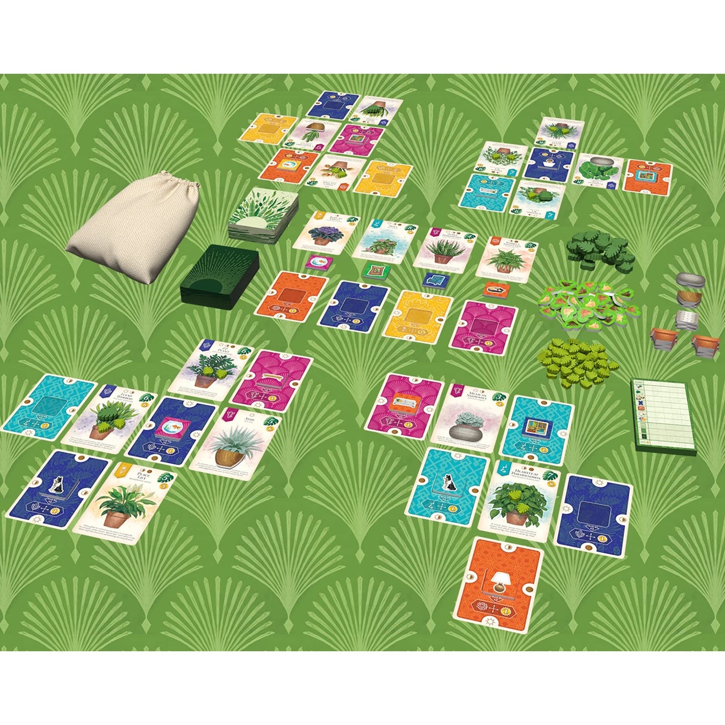 Aeg & Flatout Games | Verdant - A Board Game For The Houseplant Collector | From The Creators Of Cascadia | Easy To Learn | Quick To Play | Ages 10+ | 1-5 Players