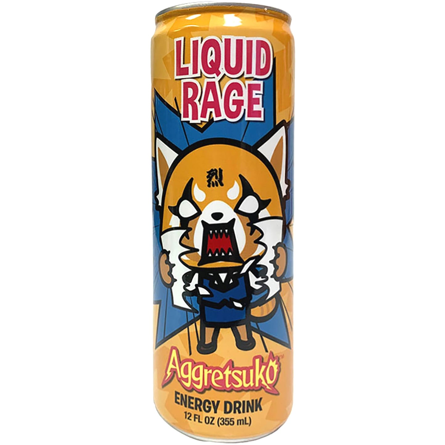 Sanrio Aggretsuko Liquid Rage 12Oz Energy Drink | 1 Can