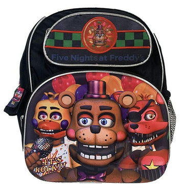 Five Nights At Freddy'S 3D 12 Inch Backpack