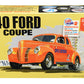 Skill 2 Model Kit 1940 Ford Coupe 3 In 1 Kit 1/25 Scale Model By Amt