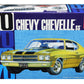 Skill 2 Model Kit 1970 Chevrolet Chevelle Ss 1/25 Scale Model By Amt