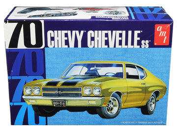 Skill 2 Model Kit 1970 Chevrolet Chevelle Ss 1/25 Scale Model By Amt