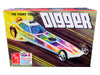 Skill 2 Model Kit Digger Dragster ''The Funny Fueler'' 1/25 Scale Model By Amt