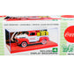 Collectible Display Show Case With Red Display Base And 4 ''Coca-Cola'' Display Backdrops For 1/24-1/25 Scale Model Cars And Mod