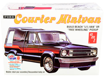 Skill 2 Model Kit 1978 Ford Courier Minivan 2-In-1 Kit 1/25 Scale Model By Amt