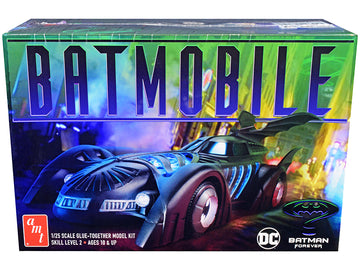 Skill 2 Model Kit Batmobile ''Batman Forever'' (1995) Movie 1/25 Scale Model By Amt