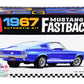 Skill 2 Model Kit 1967 Ford Mustang Gt Fastback 1/25 Scale Model By Amt