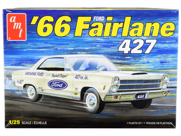 Skill 2 Model Kit 1966 Ford Fairlane 427 1/25 Scale Model By Amt